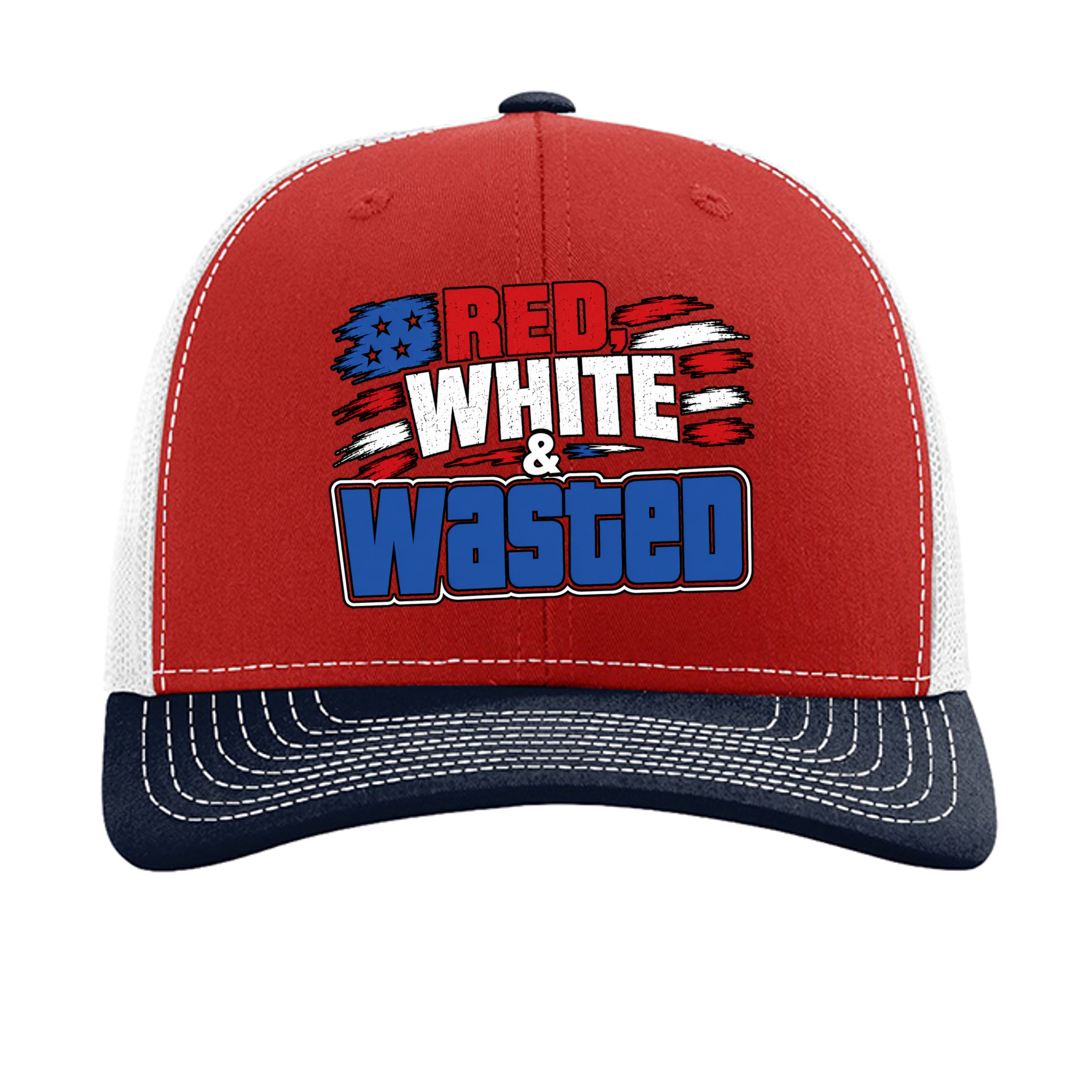 Red/ White/ Navy - 112 - FRONT