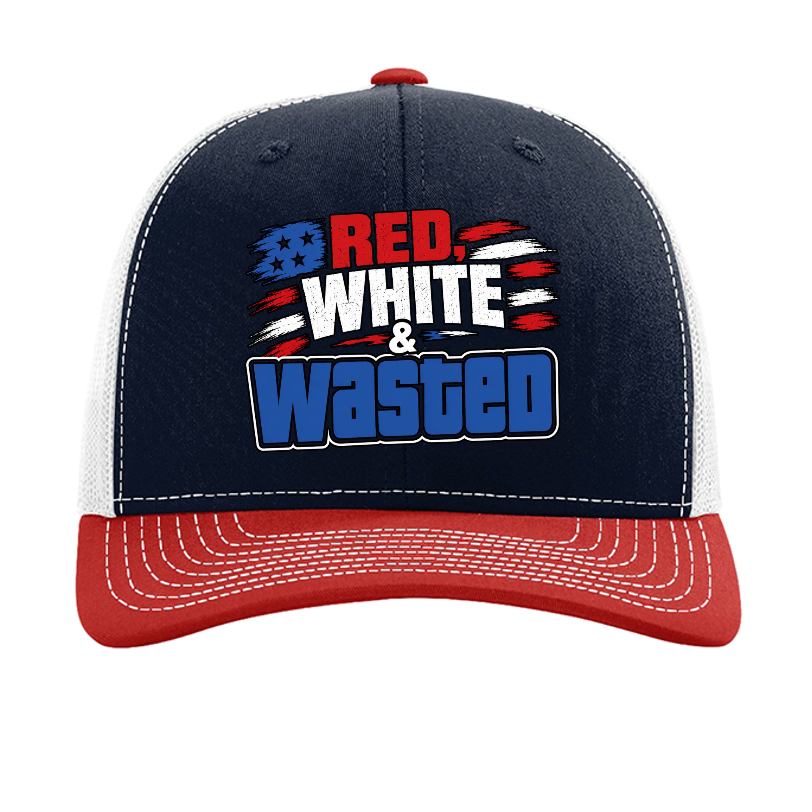Navy/ White/ Red - 112 - FRONT