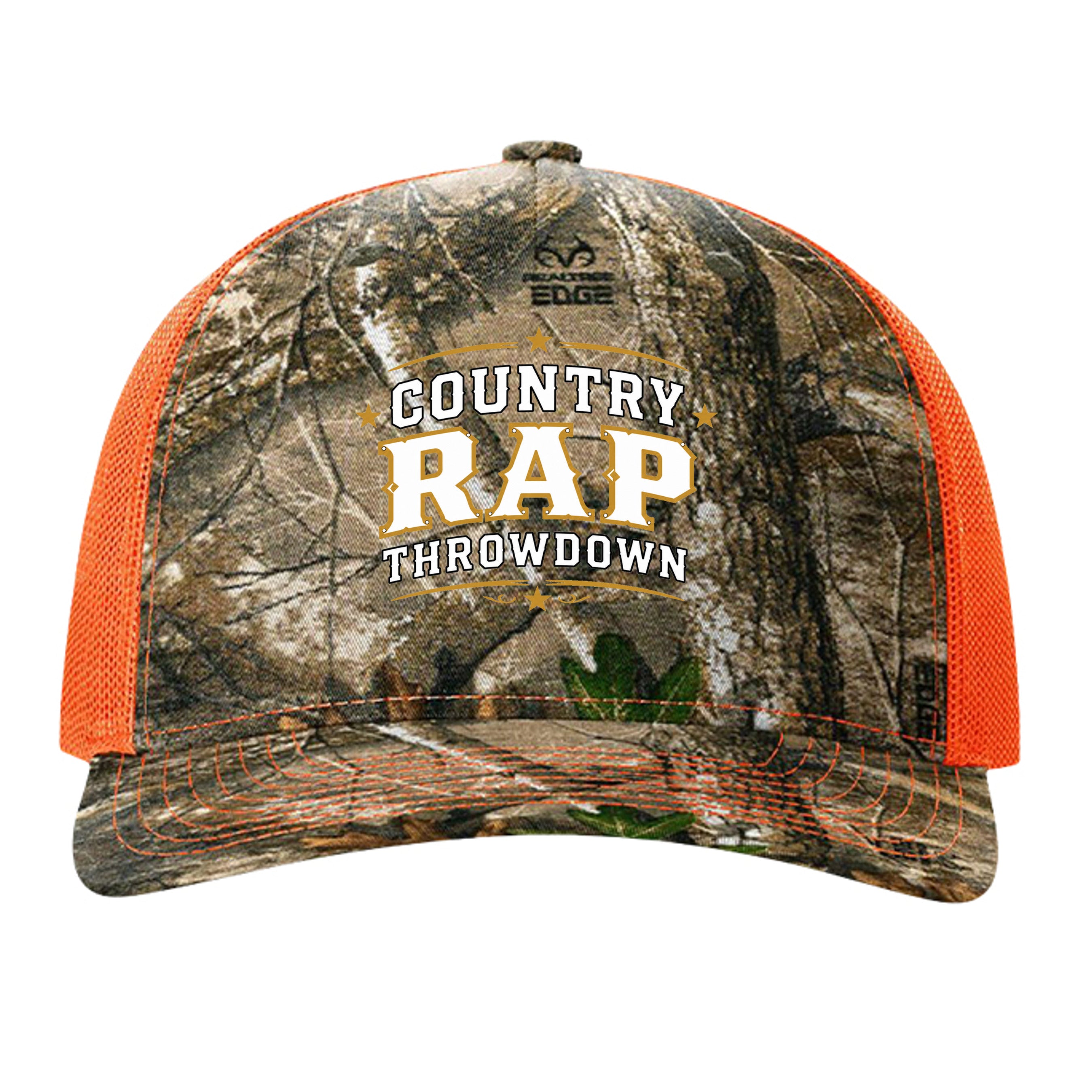 Realtree Edge/ Neon Orange - 112PFP - FRONT